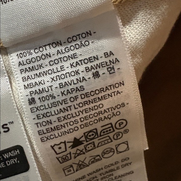 🐴 Levi’s 514 32x32 Tan Khaki Jeans - Picture 11 of 13